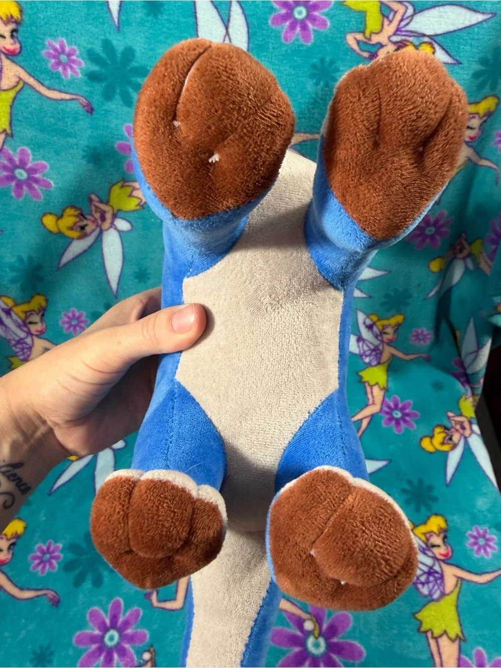 Blue Brachiosaurus Dinosaur Plush Long Neck Stuffed Animal Toy 🦕